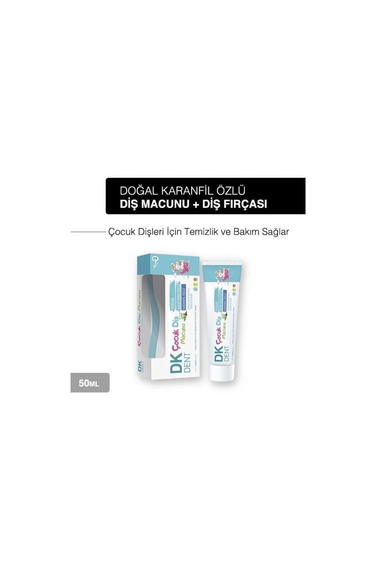 Dk Dent Çocuk Diş Macunu Diş Fırçalı 50 ml