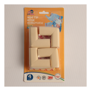 4 Adet Köşe Koruyucu Yastık  Saf Kauçuk Masa Sehpa Kenar Köşe Koruyucu Çocuk Bebek Emniyet Koruma