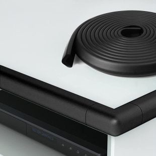 10 Metre Siyah Koruyucu Sarmal Şerit Koruma 10'lu Köşe Koruyucu Yastık ve  Çocuk Bebek Güvenlik Emniyet Set