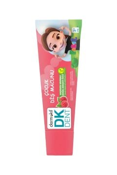 Dk Dent Pırıl Ahududu Aromalı Vegan Çocuk Diş Macunu 50 ml