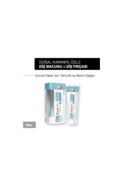 Dk Dent Çocuk Diş Macunu Diş Fırçalı 50 ml