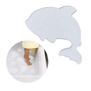 6’lı Balina figürlü Kaymaz Şerit Seti – Islak Zemin (Banyo / WC) İçin Güvenlik Bandı