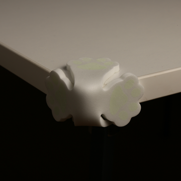 A Kalite 2 Adet Özel Tasarım Fosfor Işıklı Köşe Ve Kenar Koruyucu Masa Sehpa Dolap Bebek Güvenlik