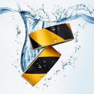 5cm*33m  Havuz Otopark Okul Spor Salonları için Yer işaretleme Bandı Tasarım Yapışkanlı Yer İşaretleme Bandı