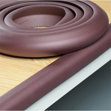 A Kalite 4,6 m + 4’lü Esnek Kauçuk Köşe ve Kenar Koruyucu – 3M Bantlı Darbe Emici Set