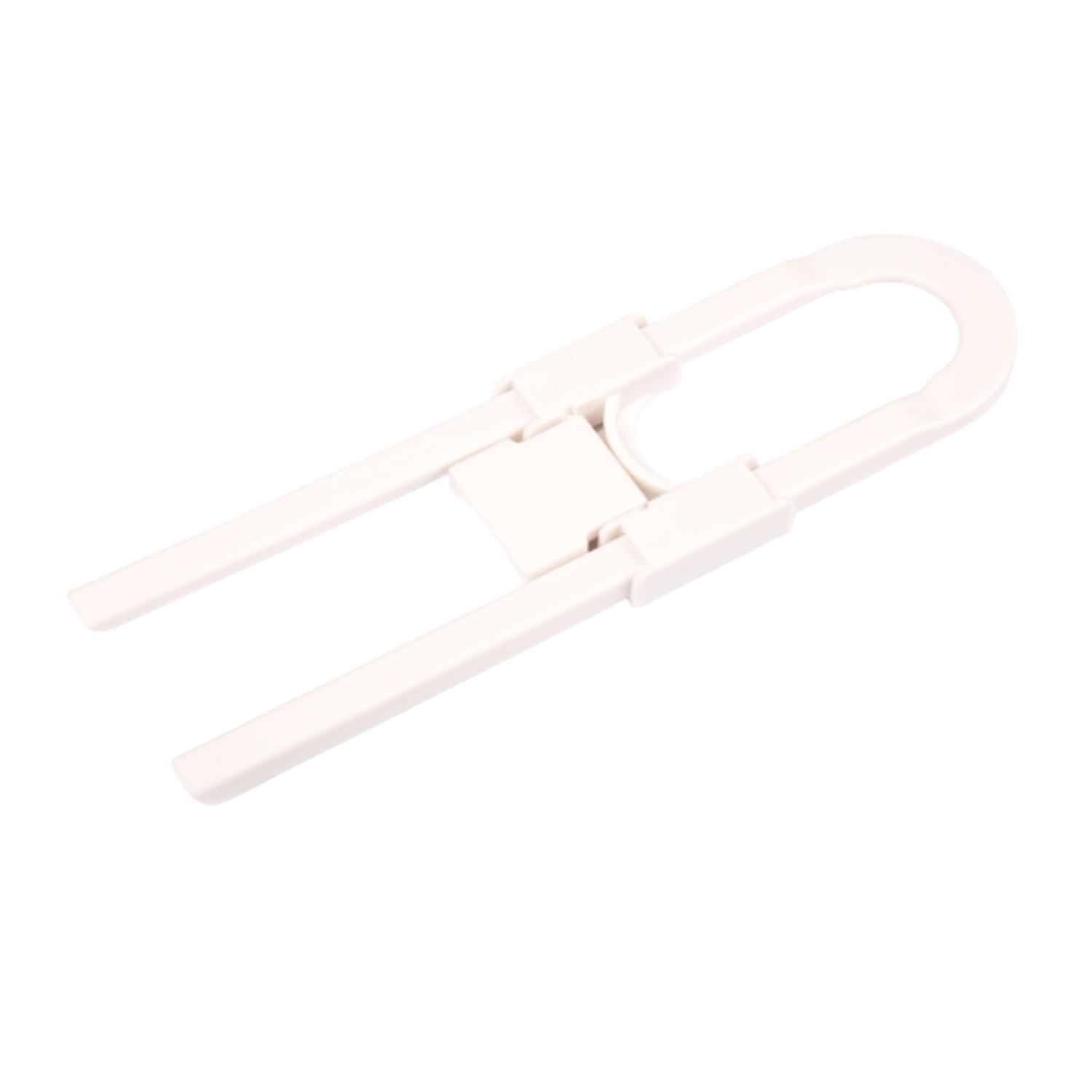 U Şekli Ayarlanabilir Sürgülü Dolap İçin Raylı Dolap Kilidi Çocuk Bebek Güvenliği Emniyet Kilidi