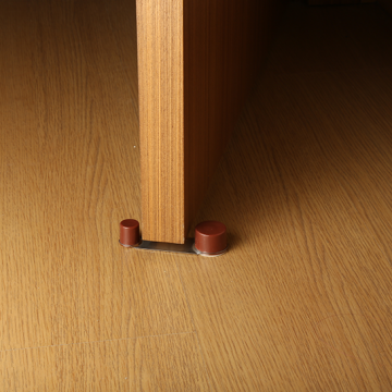 2'li Paslanmaz Çelik Yapışkanlı Kapı Stoperi & Kapı Tutucu | İz Bırakmaz, Kolay Montajlı