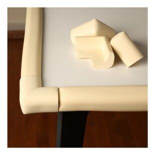 A Kalite 4,6 m + 4’lü Esnek Kauçuk Köşe ve Kenar Koruyucu – 3M Bantlı Darbe Emici Set