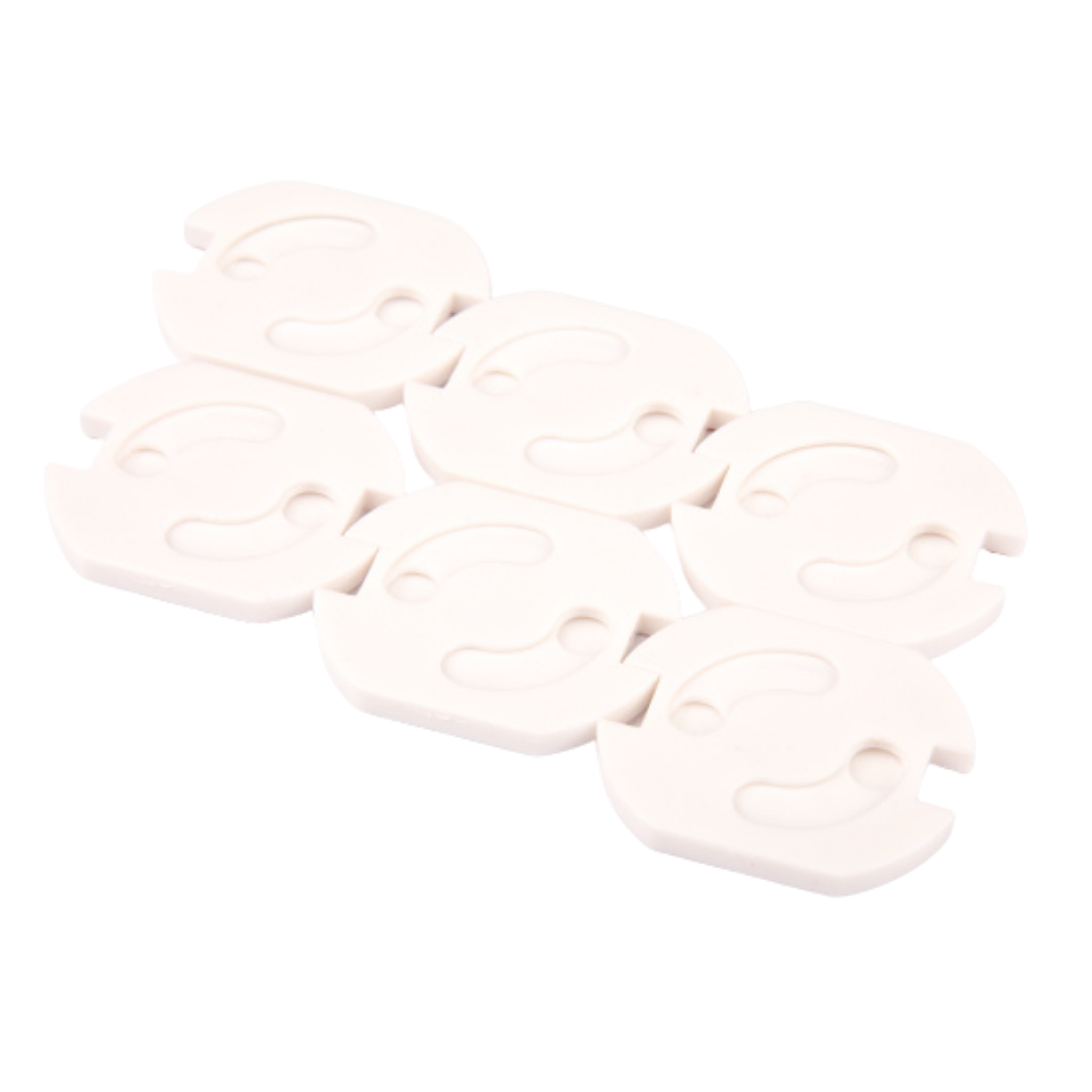 Topraklı 6 Adet Adet Priz Kapağı, Bebek Ve Çocuk Güvenlik Koruma Piriz Kapatıcı Ev Ofis İş Yeri Bebek Koruma