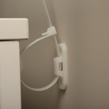 2’li Bebek & Çocuk Mobilya Sabitleyici – Dolap ve Sehpa Devrilme Önleyici Kayış Seti (ABS + Naylon + Çelik)