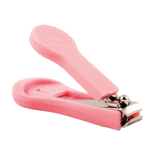 Özel Tasarım Pembe Bebek Tırnak Makası – Güvenli Kesim + Ergonomik Sap