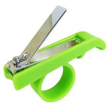 Özel Tasarım Yeşil Bebek Tırnak Makası – Güvenli Kesim + Ergonomik Sap