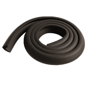 Siyah Renk Kalın Kauçuk Kenar Koruyucu 2 m – Bebek & Çocuk Güvenliği için Masa/Sehpa Kenar Darbe Koruma Şeridi