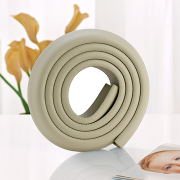 Gri Renk Kalın Kauçuk Kenar Koruyucu 2 m – Bebek & Çocuk Güvenliği için Masa/Sehpa Kenar Darbe Koruma Şeridi