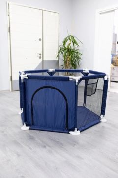 Kolay Kurulum  Güvenli Bebek Ve Çocuk Oyun Alanı Oyun Parkı Dayanıklı Taşınabilir 130 x 115cm