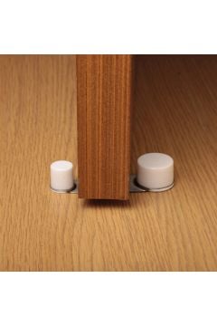 2'li Paslanmaz Çelik Yapışkanlı Kapı Stoperi & Kapı Tutucu | İz Bırakmaz, Kolay Montajlı