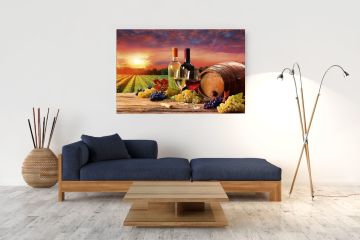 Captainalbatross ''Wine Yard'' 1000 Parça Puzzle H-UV yüksek kalite baskı.