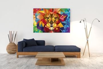 Captainalbatross ''Triangles Of The Lion'' 1000 Parça Puzzle H-UV yüksek kalite baskı.