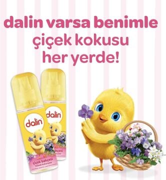 Dalin Çiçek Bahçesi Kokulu Bebek Kolonyası 150 ml