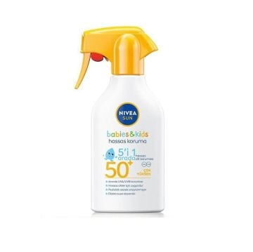 NIVEA Baby Bebek Ve Çocuklar Için Güneş Spreyi Spf50 270ml
